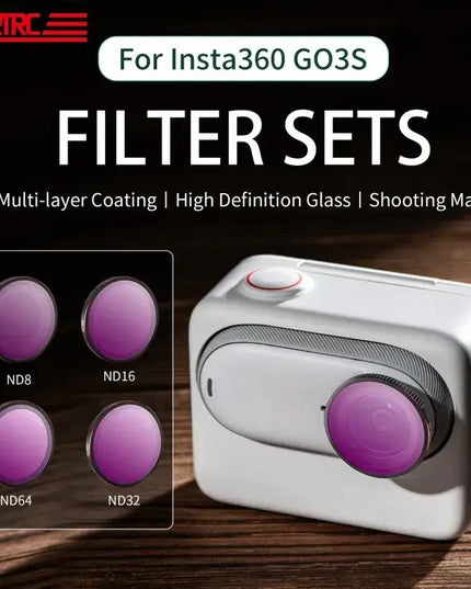 Insta360 GO3S STARTRC 4-i-1 ND8/ND16/ND32/ND64 ND-Filter