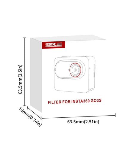 Insta360 GO3S STARTRC 4-i-1 ND8/ND16/ND32/ND64 ND-Filter