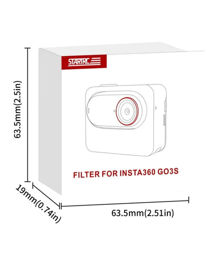 Insta360 GO 3S STARTRC MCUV-filter