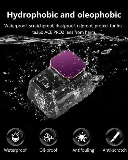 Insta360 Ace Pro 2 STARTRC 4-i-1 ND16PL/ND32PL/ND64PL/ND128PL filter