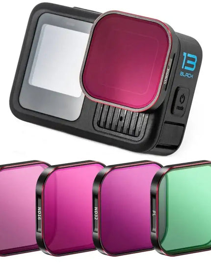 GoPro HERO13 Black STARTRC Quick Release 4-i-1 Filterkit (ND8/ND16/ND32/CPL)