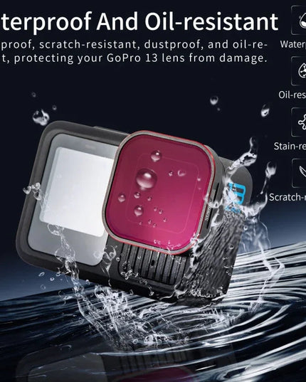 GoPro HERO13 Black STARTRC Quick Release 4-i-1 Filterkit (ND8/ND16/ND32/CPL)