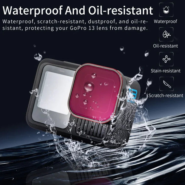 GoPro HERO13 Black STARTRC Quick Release 4-i-1 Filterkit (ND8/ND16/ND32/CPL)