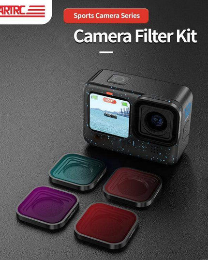 STARTRC 4 i 1 ND8 ND16 ND32 CPL Filter till GoPro HERO13 Black /12 Black /11 Black /10 Black /9 Black