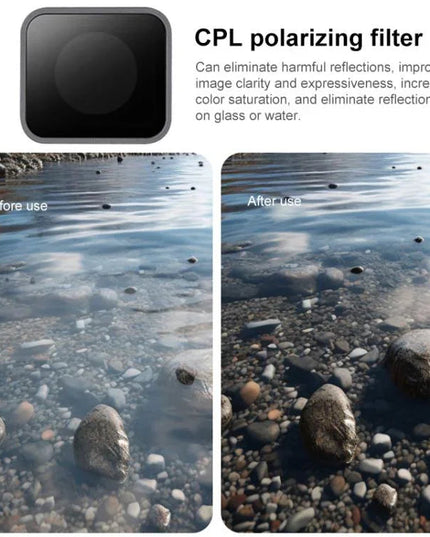 GoPro HERO7/6/5 CPL Skyddsfilter