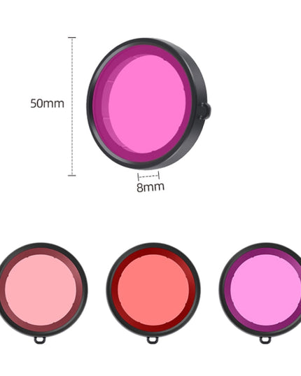 Dykfilter Osmo Action 5 Pro för Klara Undervattensbilder