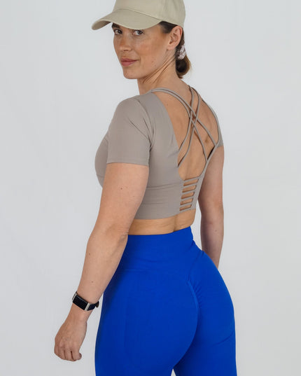 MISS ON BOOTY Träningstights med scrunch