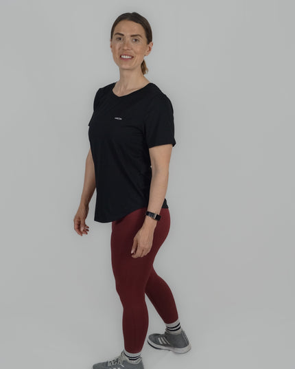 MISS ON ROUNDED T-shirt