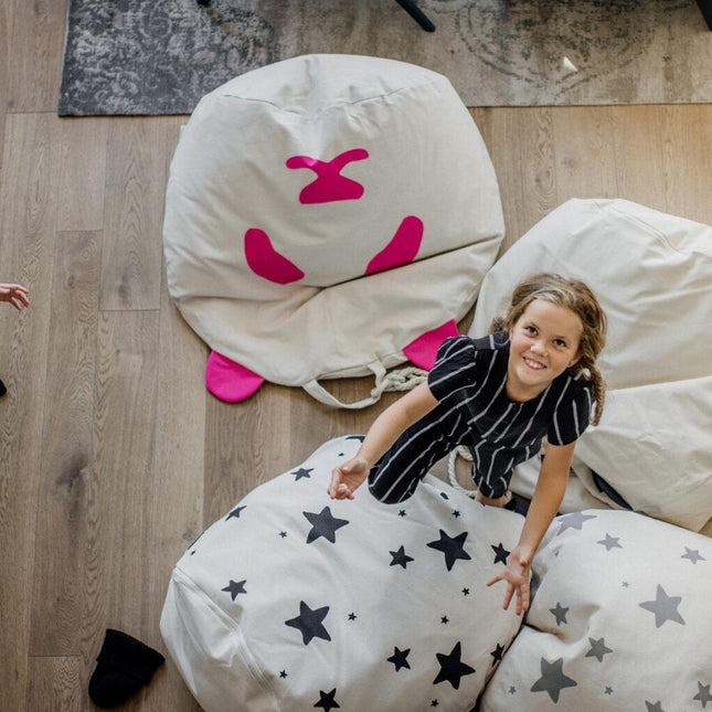 Saccosäck, Panda med stjärnor svart