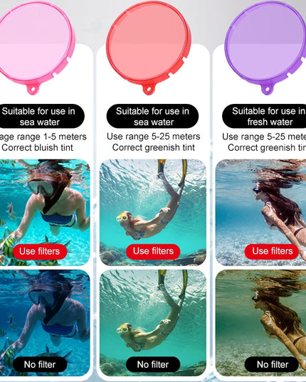 Insta360 GO 3 Dykfilter för Fantastiska Undervattensbilder