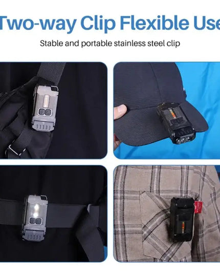 V15 EDC Ficklampa Multi-funktions Arbetslampa