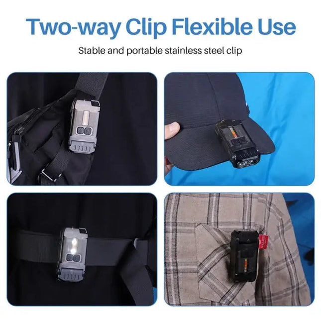 V15 EDC Ficklampa Multi-funktions Arbetslampa