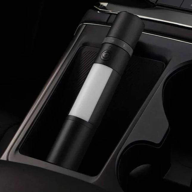 Multifunktionell Ficklampa 1000LM med Fönsterkross, Skärare och Magnetfäste