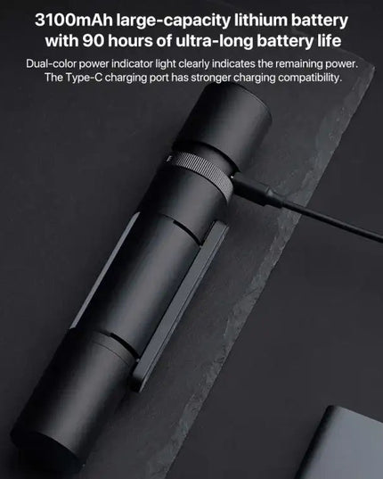 Xiaomi Ficklampa 1000LM – Multifunktionell Nödlösning