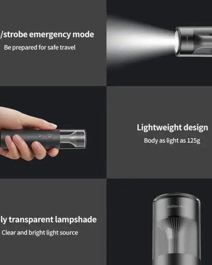 Xiaomi Mijia ficklampa - Xiaomi Mijia Multifunktionell Ficklampa 1000