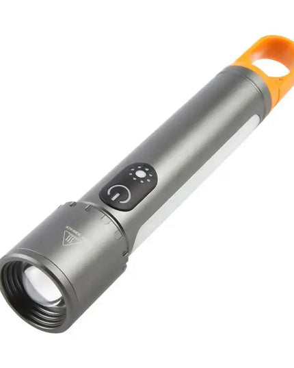 Kraftfull laserdriven ficklampa med COB-ljus – 1550 lm och 1000 m räckvidd