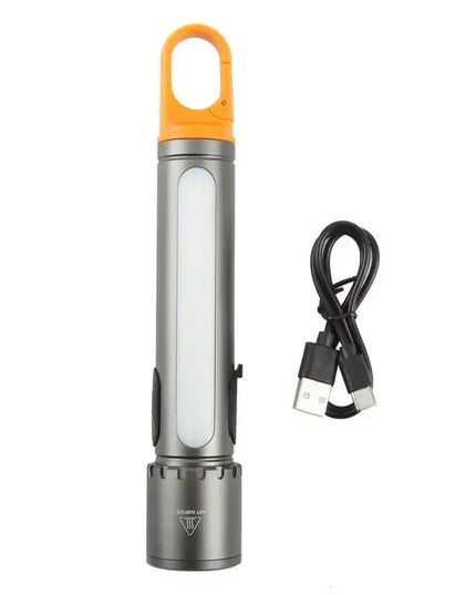 Kraftfull laserdriven ficklampa med COB-ljus – 1550 lm och 1000 m räckvidd