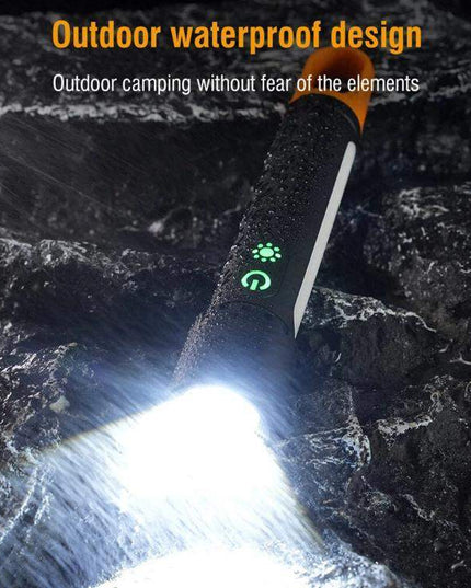 Kraftfull laserdriven ficklampa med COB-ljus – 1550 lm och 1000 m räckvidd