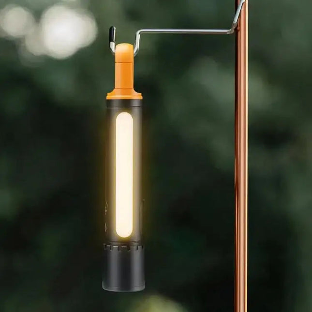 Kraftfull laserdriven ficklampa med COB-ljus – 1550 lm och 1000 m räckvidd