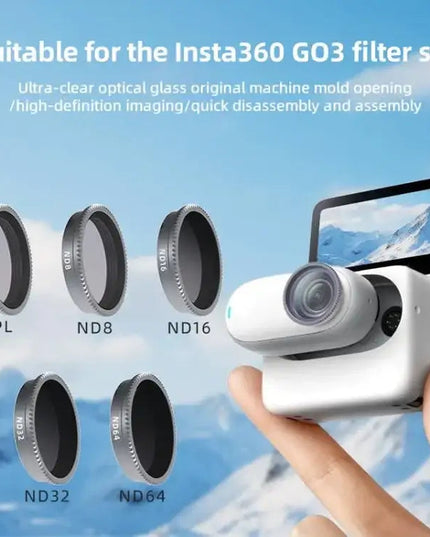 Insta360 GO 3 Kamera linsfilter