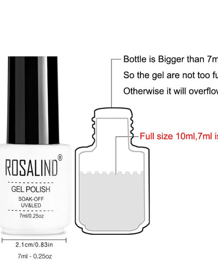 ROSALIND Gel Nagellack UV LED