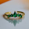 Aria green ring