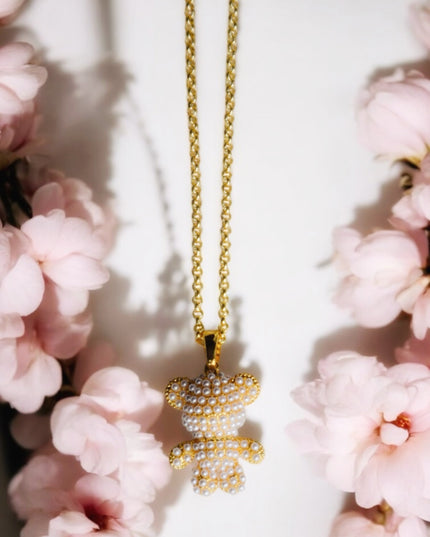Teddy guld halsband