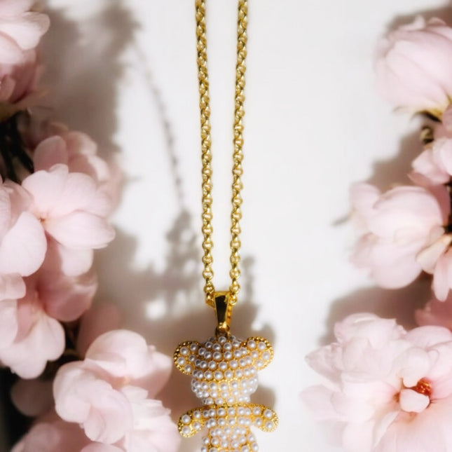 Teddy guld halsband