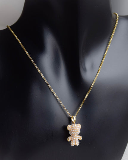 Teddy guld halsband