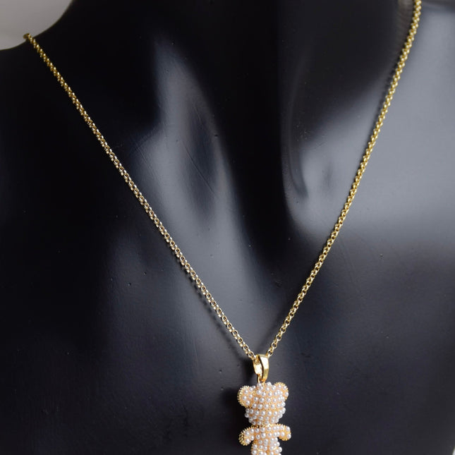 Teddy guld halsband