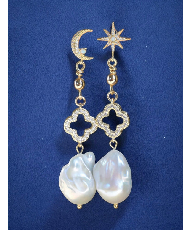 Star sky baroque pearls 
