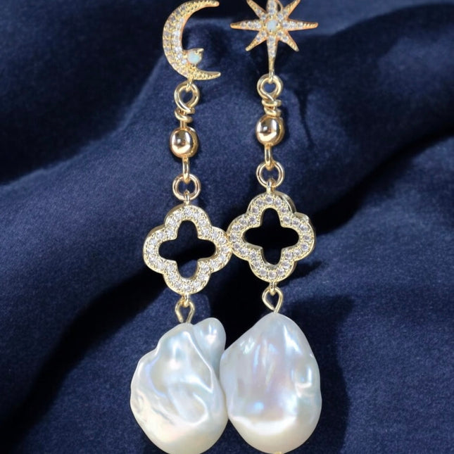 Star sky baroque pearls 