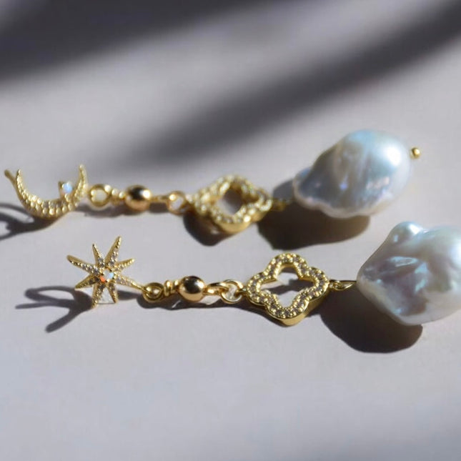 Star sky baroque pearls 