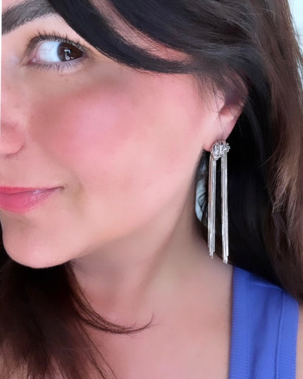 Victoria örhänge silver