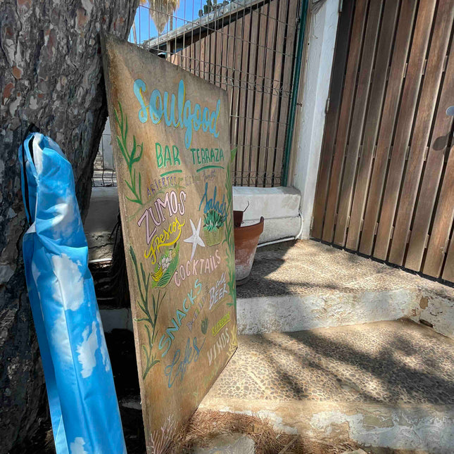 Sky Lake strand och terrassparasoll