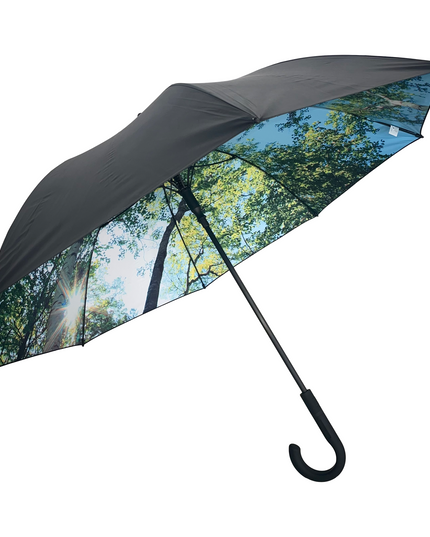 Stort skogsparaply – vindtätt och solskyddsfaktor 50+