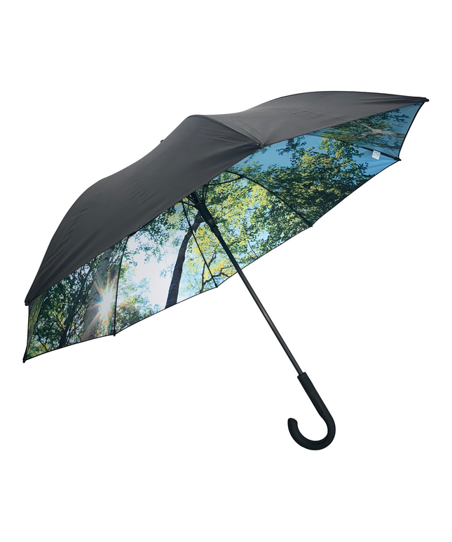 Stort skogsparaply – vindtätt och solskyddsfaktor 50+