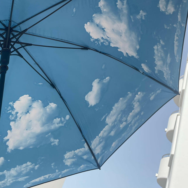 Stort paraply med pinnar Sky Lake – vindtätt och solskyddsfaktor 50+