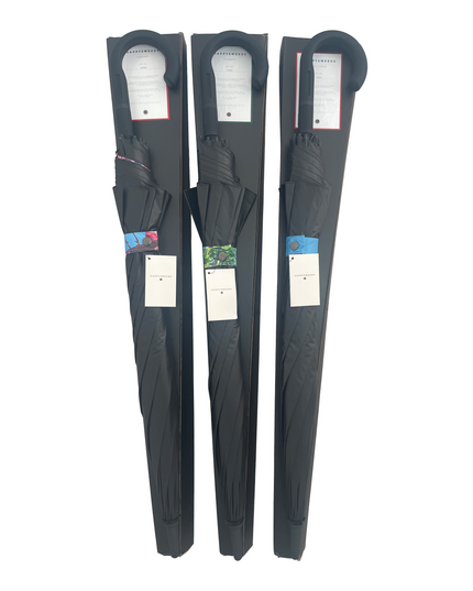 Stort paraply med pinnar Sky Lake – vindtätt och solskyddsfaktor 50+