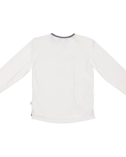 Kiwi UV-topp Vit/Grå