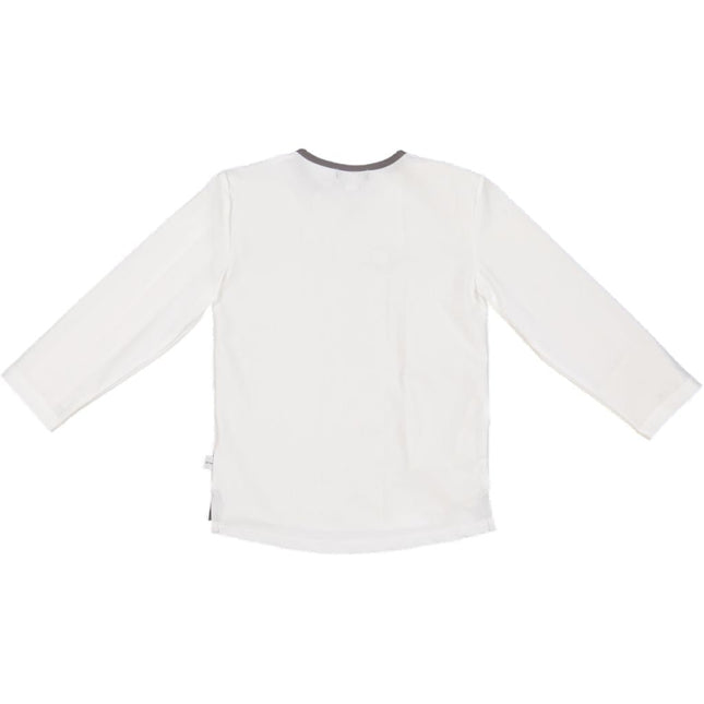 Kiwi UV-topp Vit/Grå