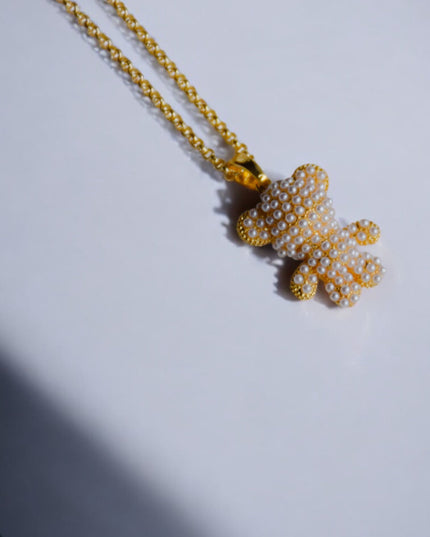 Teddy guld halsband