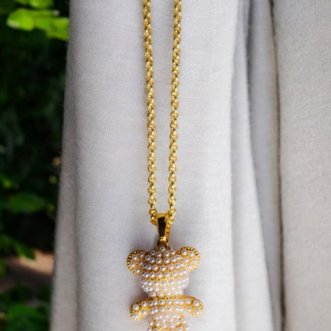 Teddy guld halsband
