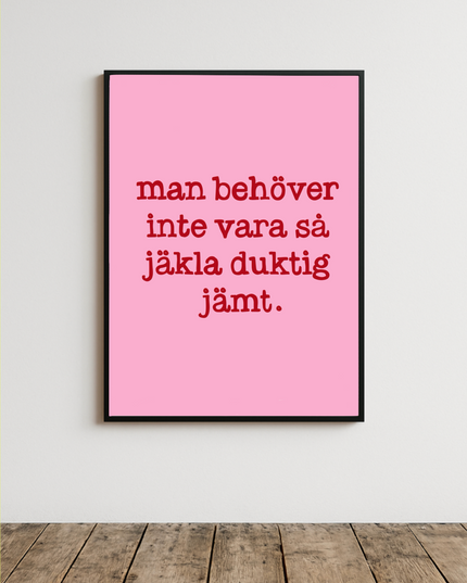 Poster | Duktig