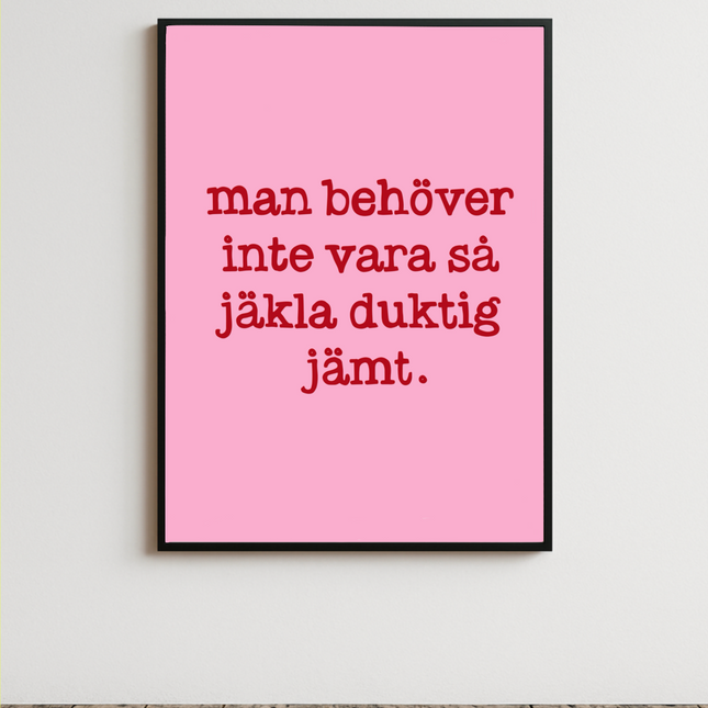 Poster | Duktig