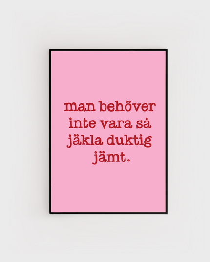 Poster | Duktig