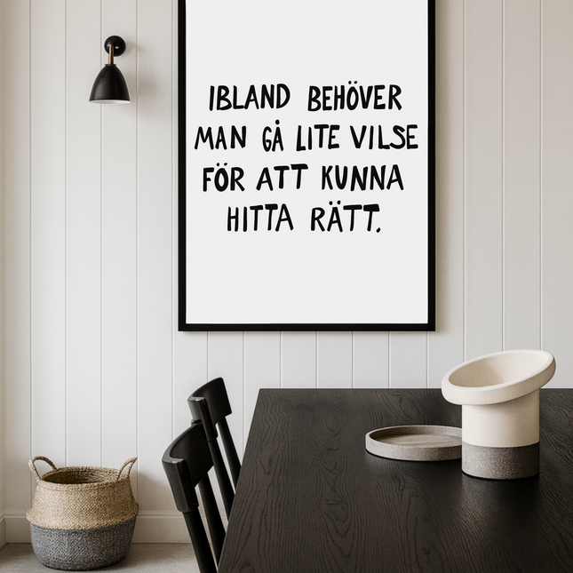 Poster | Gå vilse