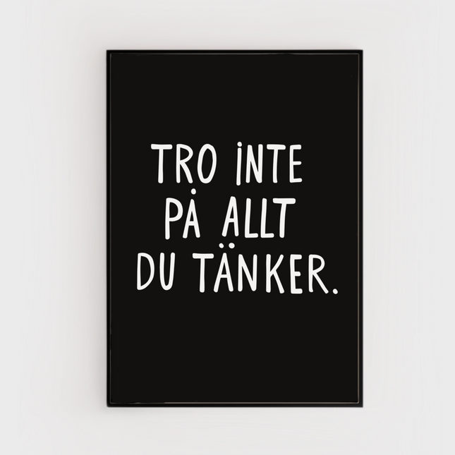 Poster | Tro inte på