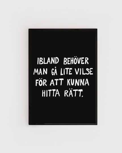 Poster | Gå vilse