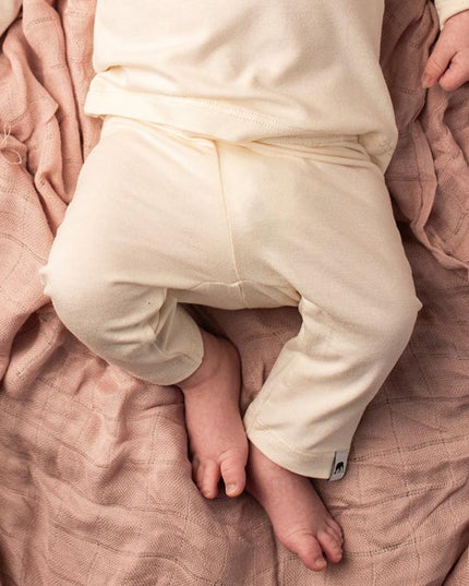 Bamboo Baby Leggings - CREAM
